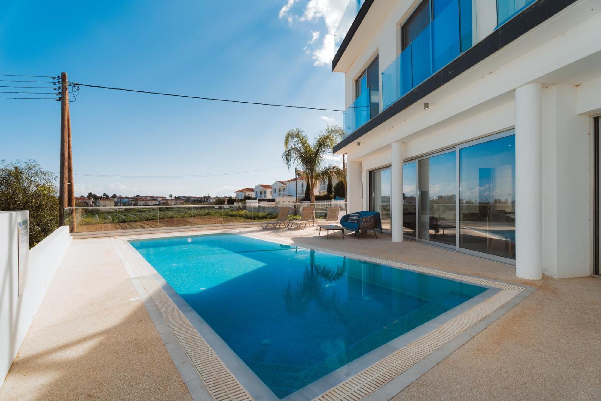 Seaside Luxury Villa Paralímni Extérieur photo