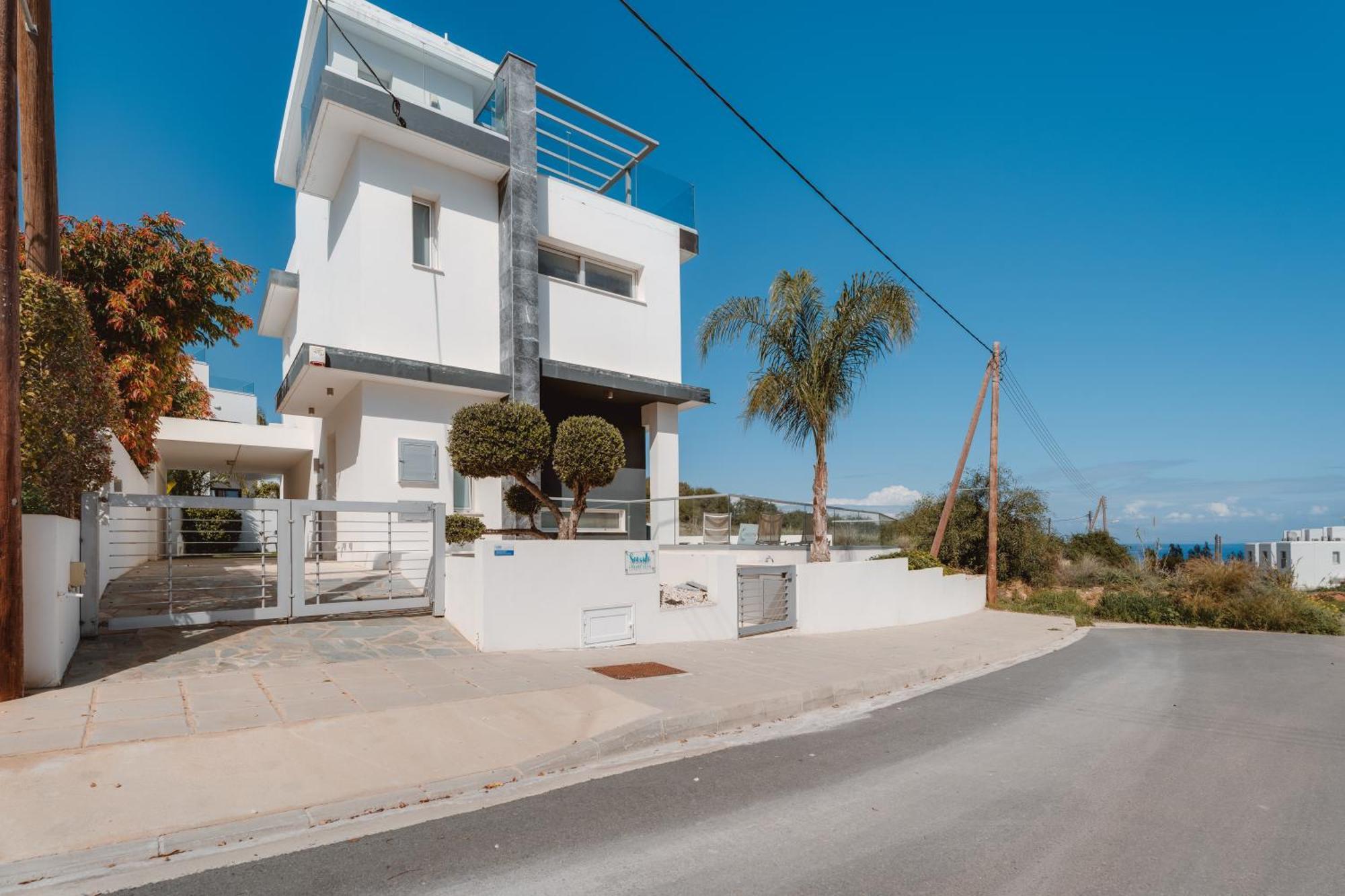 Seaside Luxury Villa Paralímni Extérieur photo