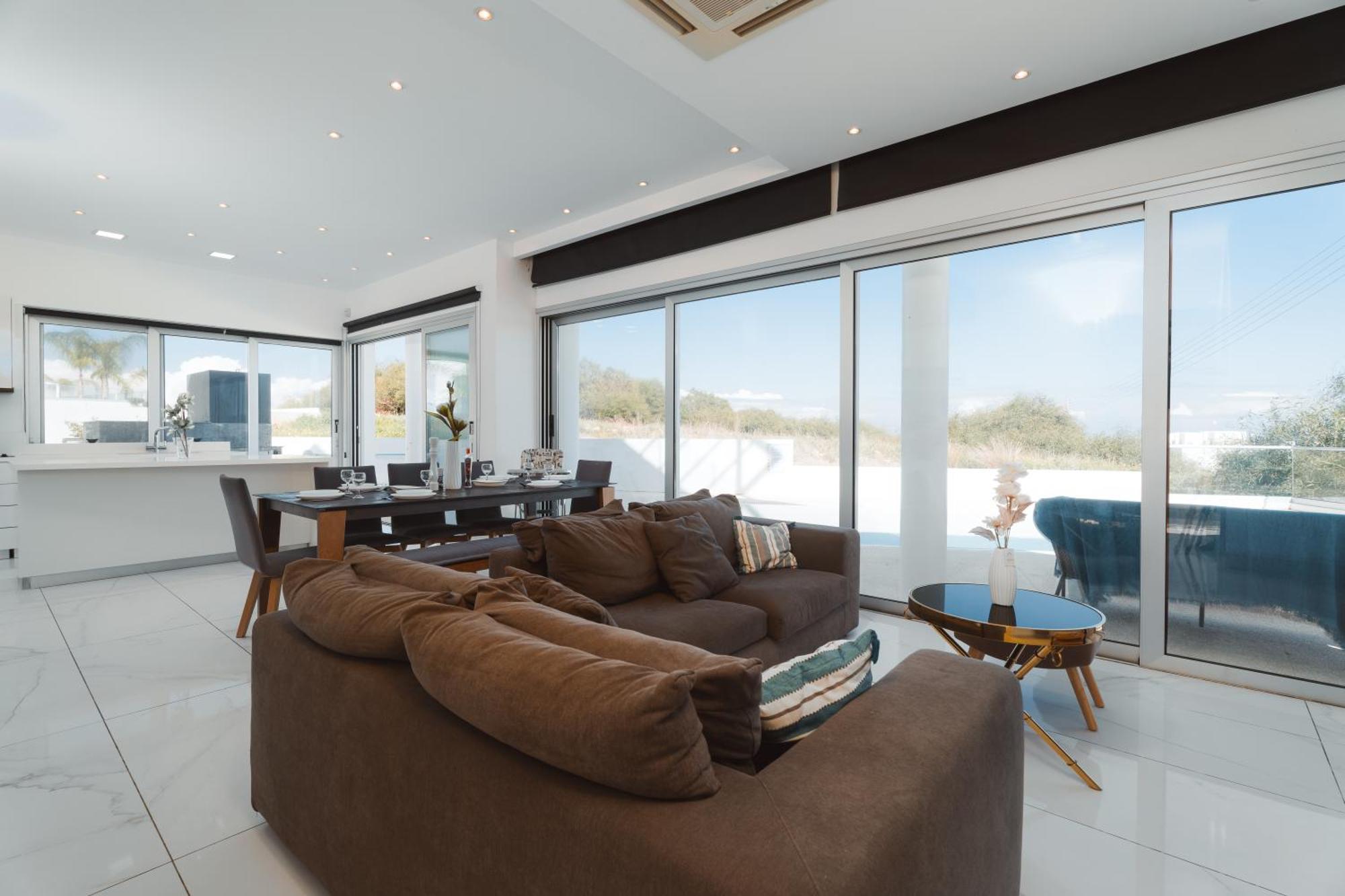 Seaside Luxury Villa Paralímni Extérieur photo