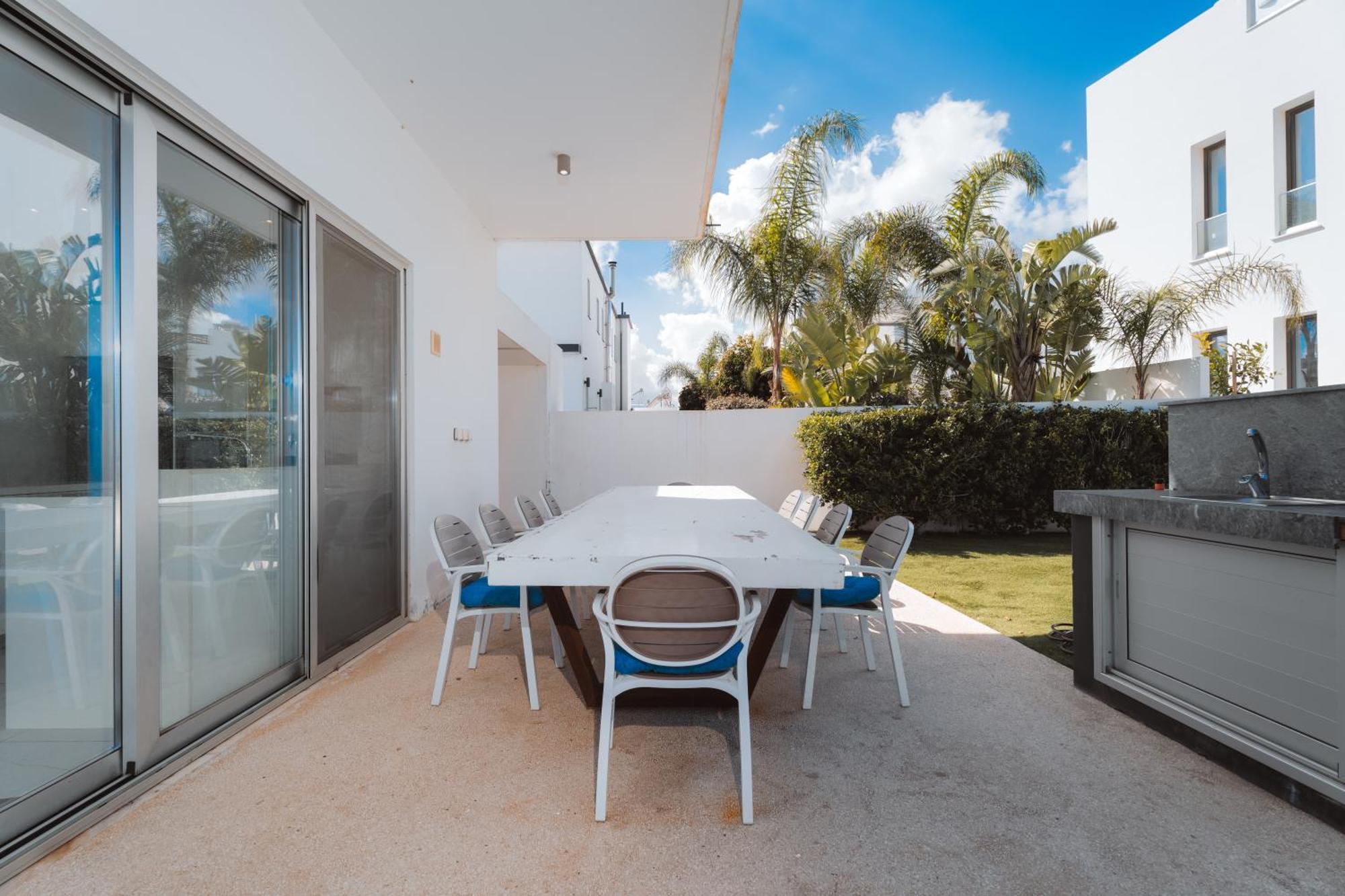 Seaside Luxury Villa Paralímni Extérieur photo