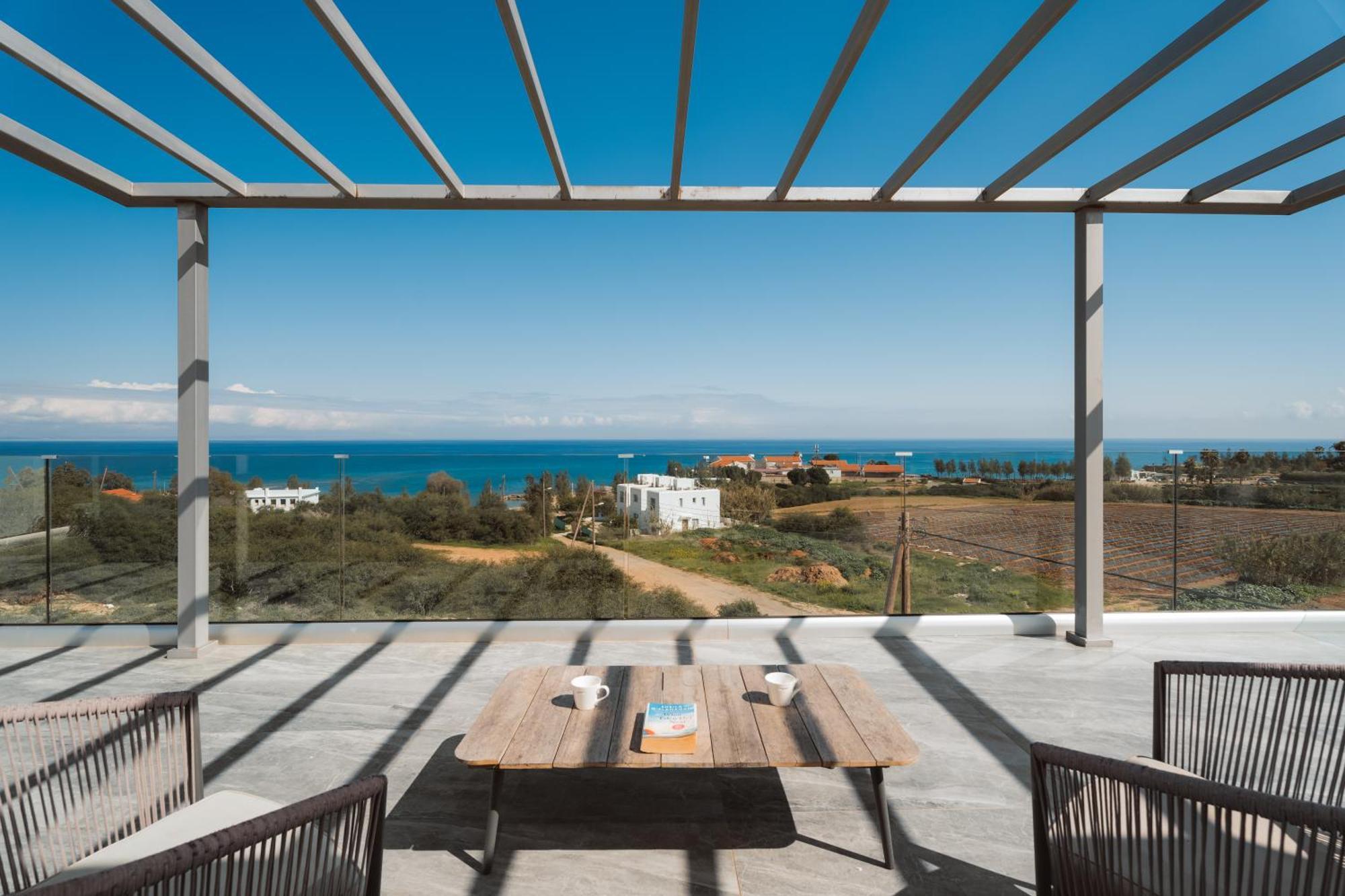 Seaside Luxury Villa Paralímni Extérieur photo