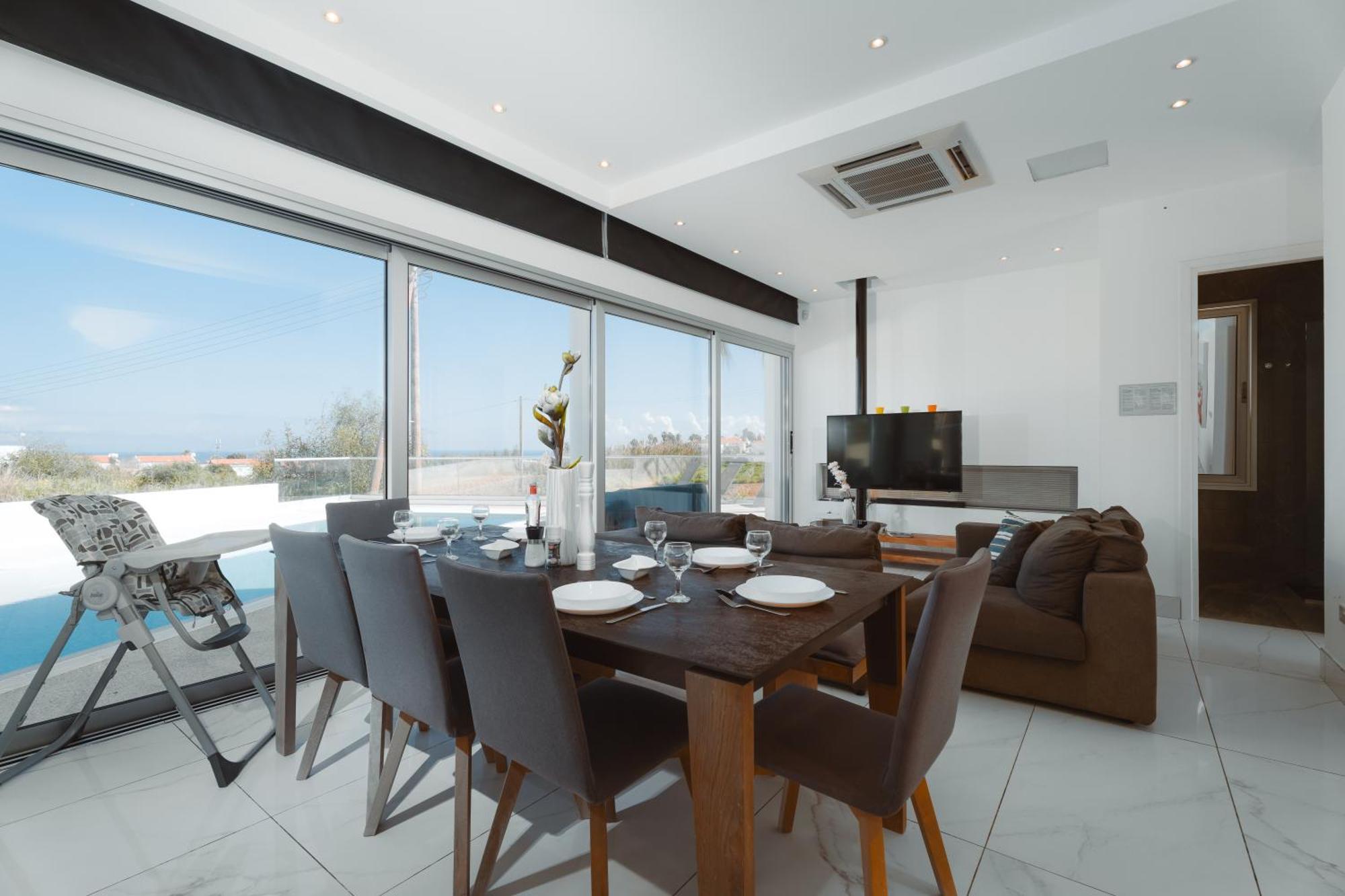 Seaside Luxury Villa Paralímni Extérieur photo